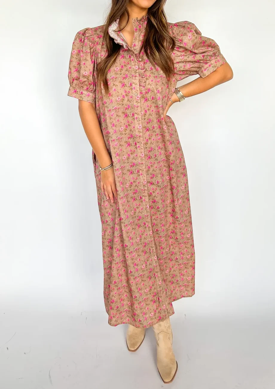 Radiant Row Floral Midi - Image 3