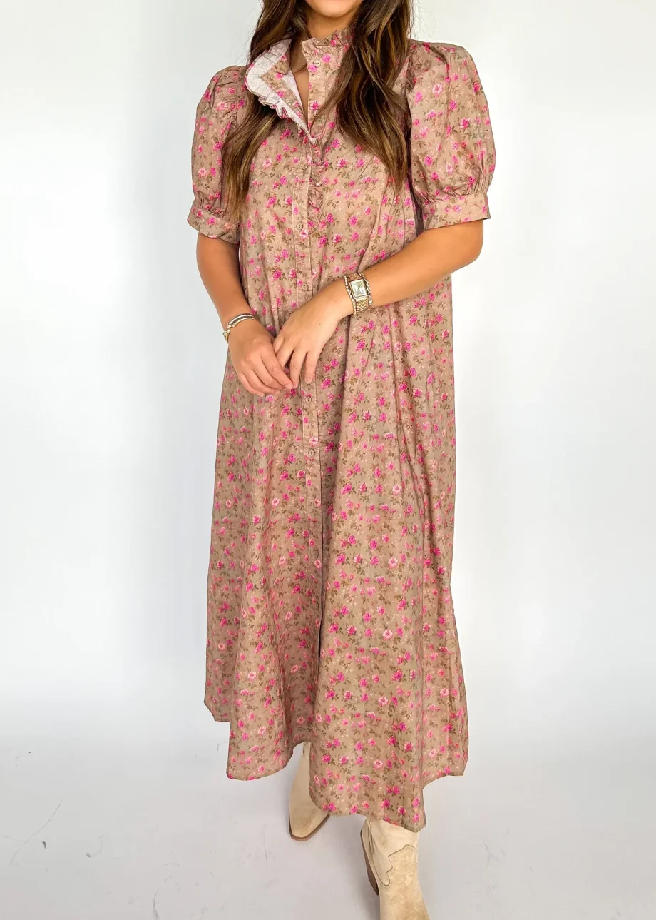 Radiant Row Floral Midi - Image 4