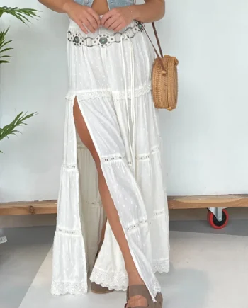 Make Waves Maxi Skirt