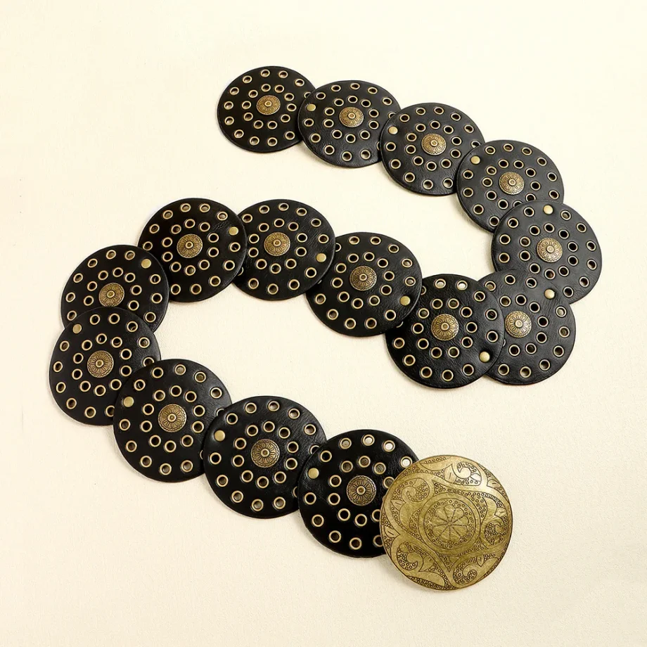 Vintage Western Cowboy Belt - Image 10