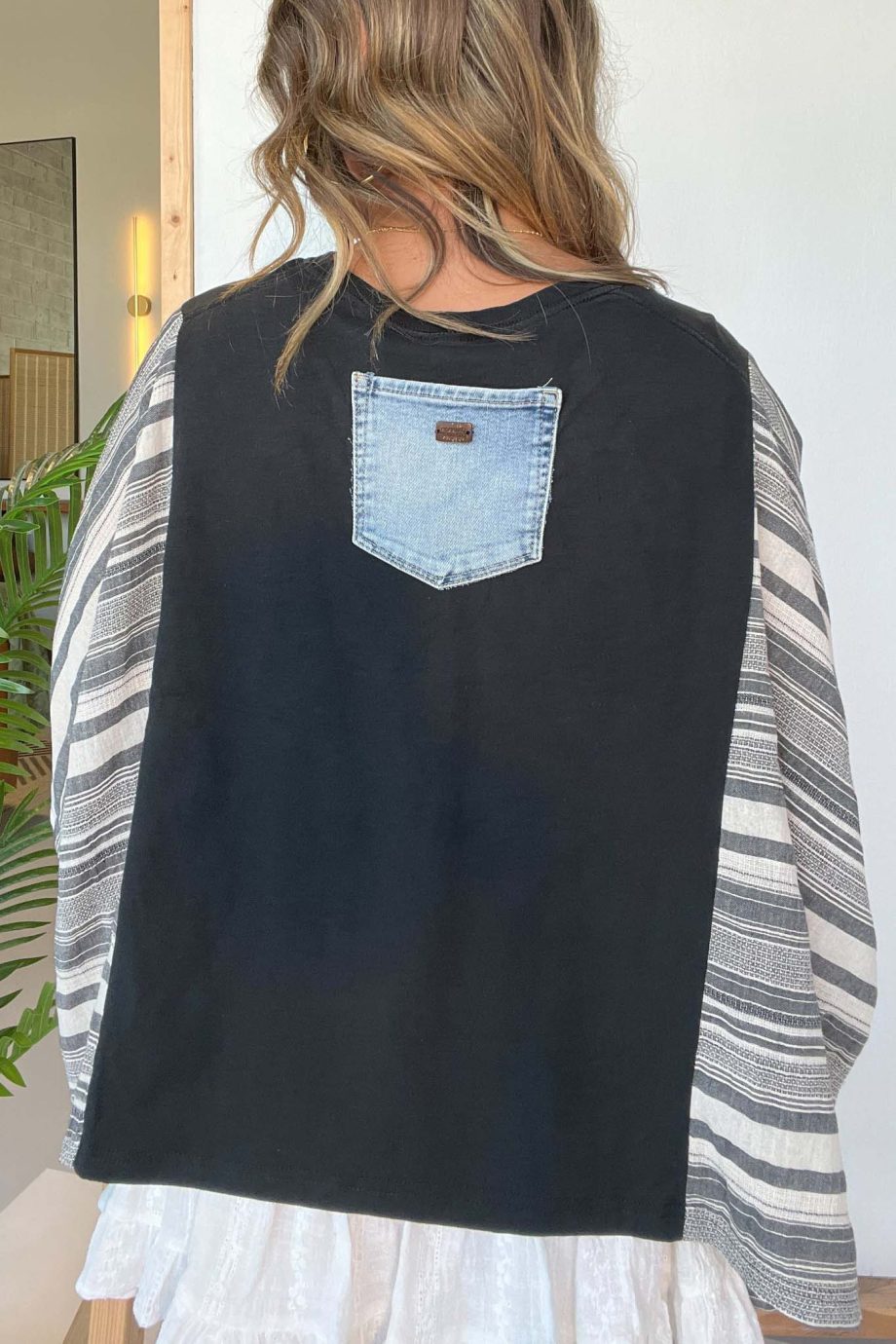 AC/DC Mix & Match Tee Black Stripe - Image 3