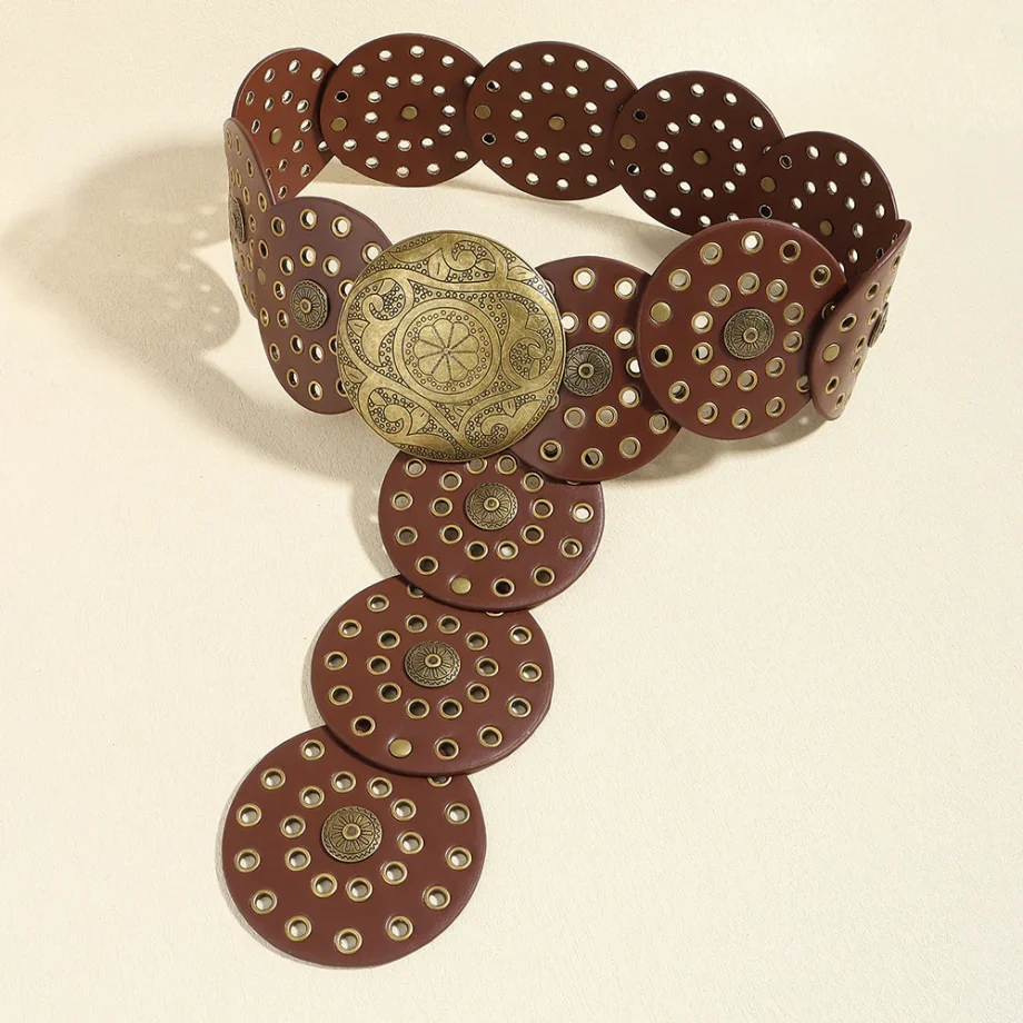 Vintage Western Cowboy Belt - Image 9
