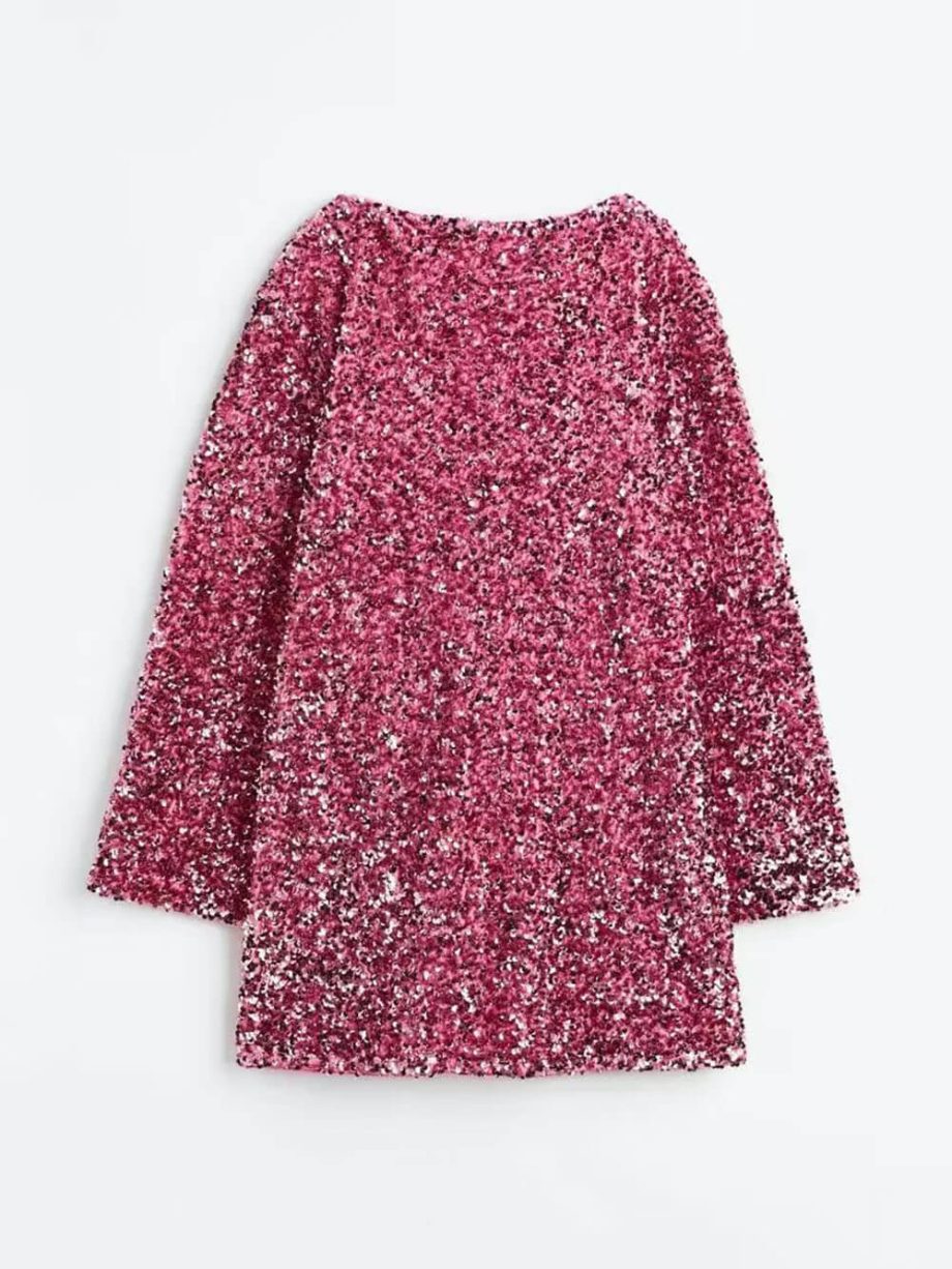 Sequined Tie-back Dress - Image 13