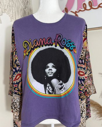 Diana Ross Mix & Match Tee（No Patch）