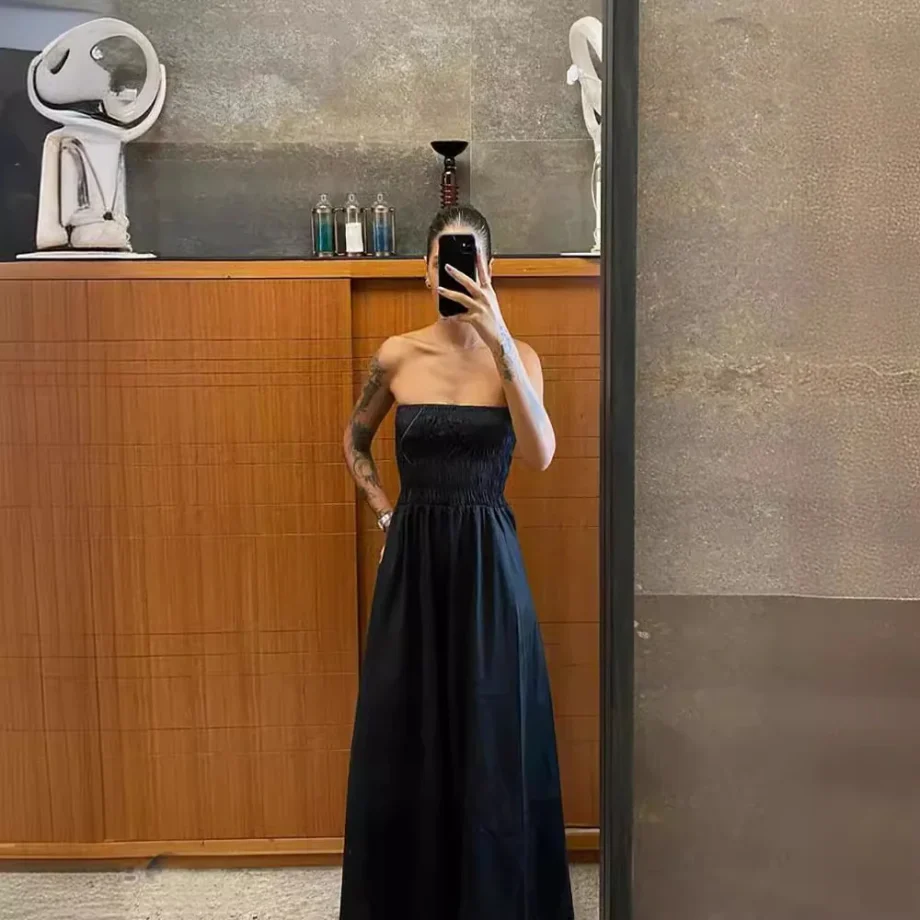 Isabella's Island Tube Top Sleeveless Maxi Dress - Image 11