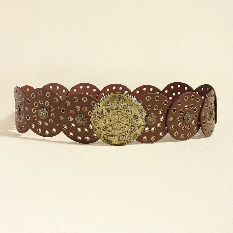 Vintage Western Cowboy Belt - Image 4