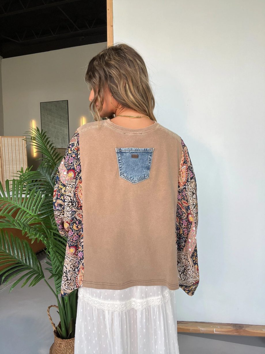 Def Leppard Mix & Match Tee Taupe - Image 4