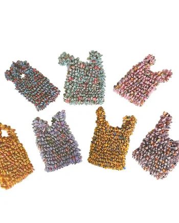 Floral Hand-held Shrink Bag