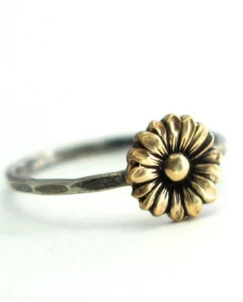 Last Day 49% OFF Gold Sunflower Ring