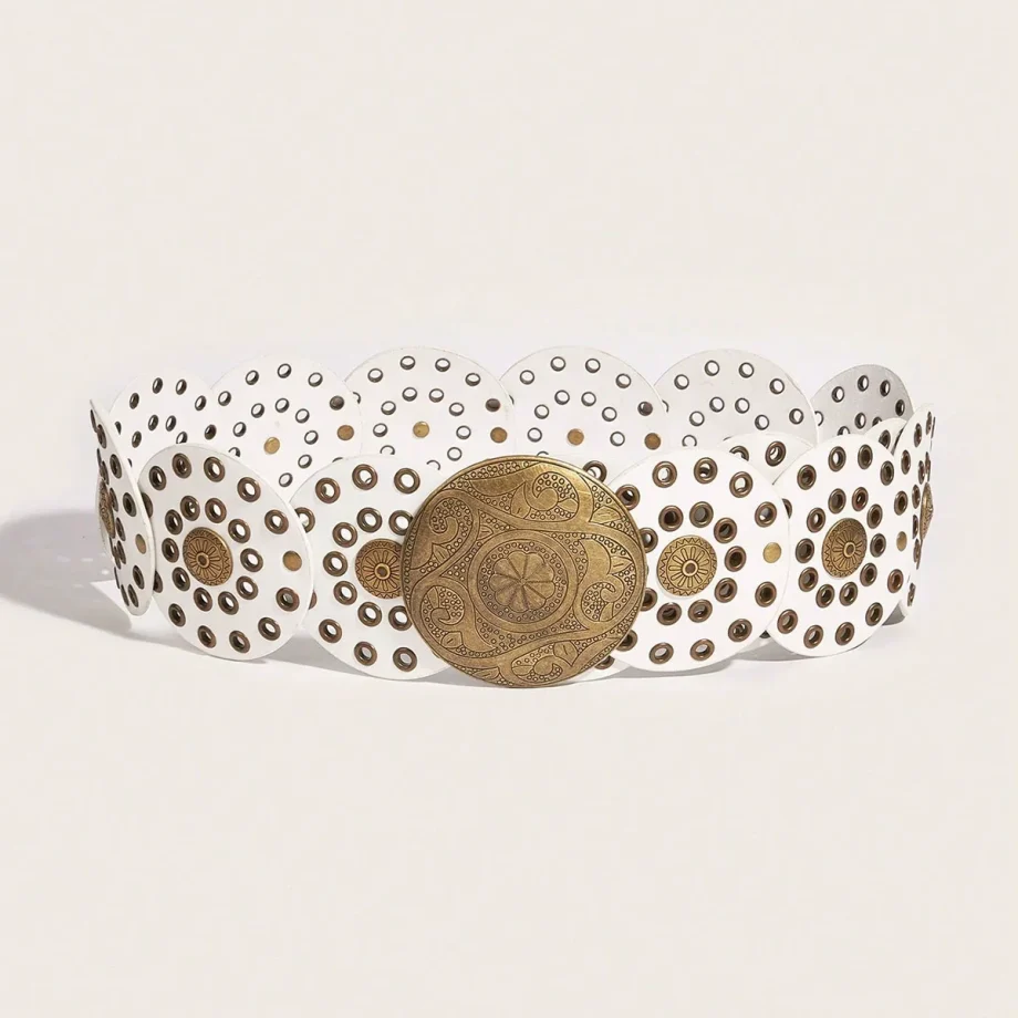 Vintage Western Cowboy Belt - Image 5