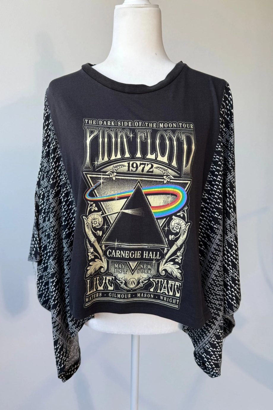Pink Floyd Mix & Match Tee Black Aztec - Image 2