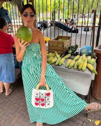 Isabella's Island Tube Top Sleeveless Maxi Dress