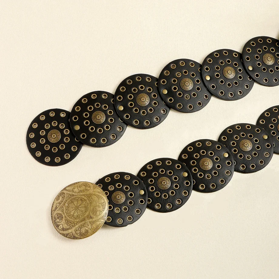 Vintage Western Cowboy Belt - Image 11