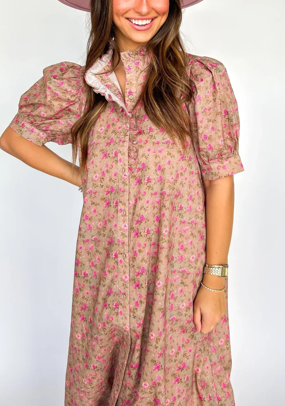 Radiant Row Floral Midi - Image 7