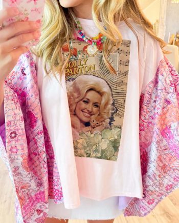 Pink Dolly Print Mix & Match Tee（No Patch）