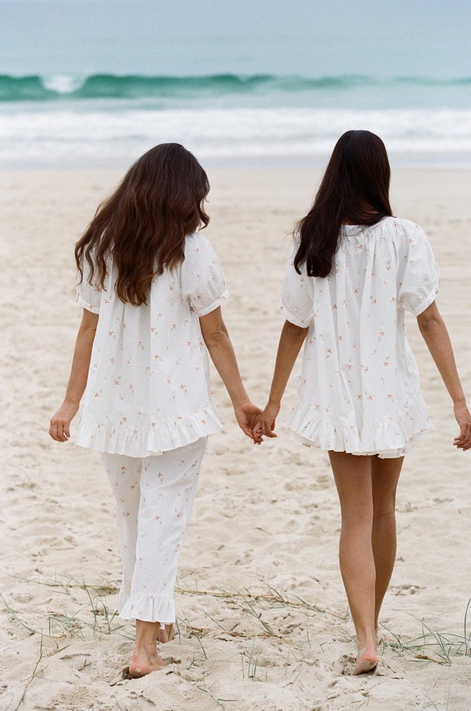 Loose-fitting ruffled short-sleeved shorts suit - Image 3